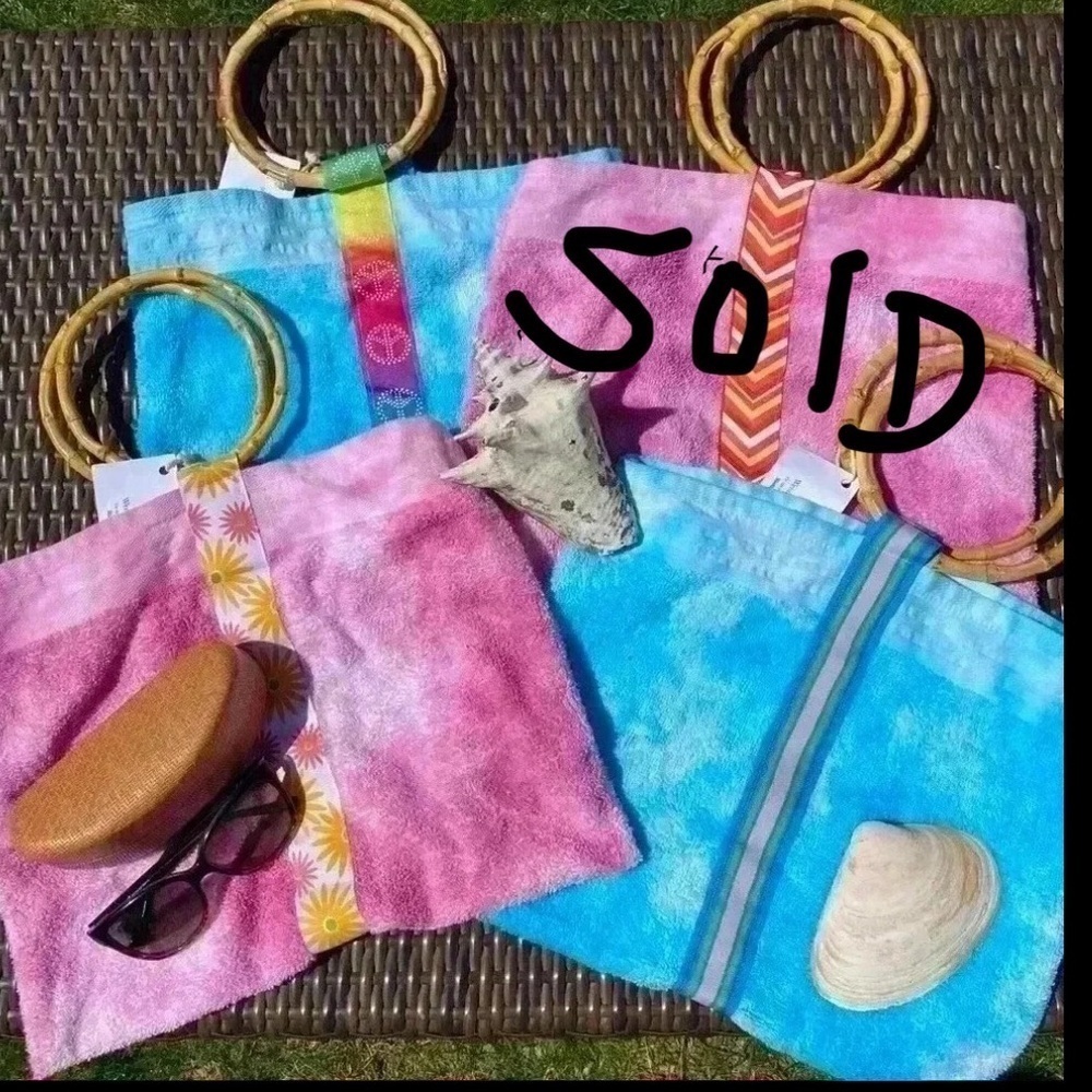 Bundle New handmade beach bags 3